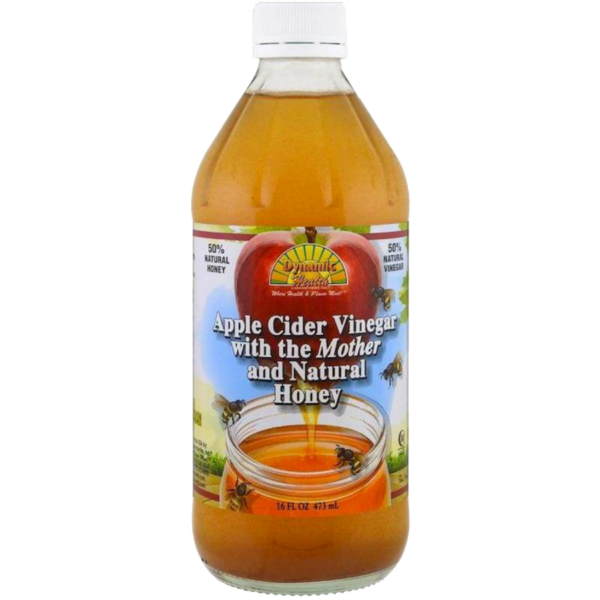 Dynamic Health Apple Cider Vinegar w Mother and Honey