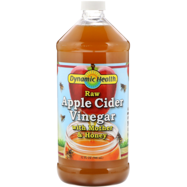 Dynamic Health Apple Cider Vinegar w Mother and Honey