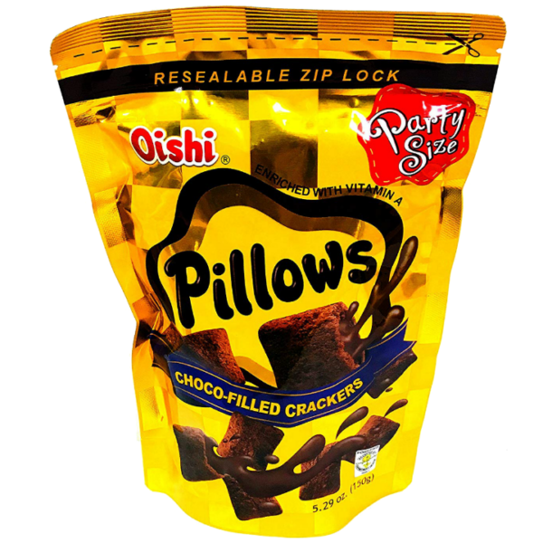 Oishi Pillows Chocolate 150g product image