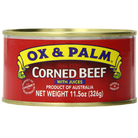 Ox and Palm Corned Beef 12 oz product image
